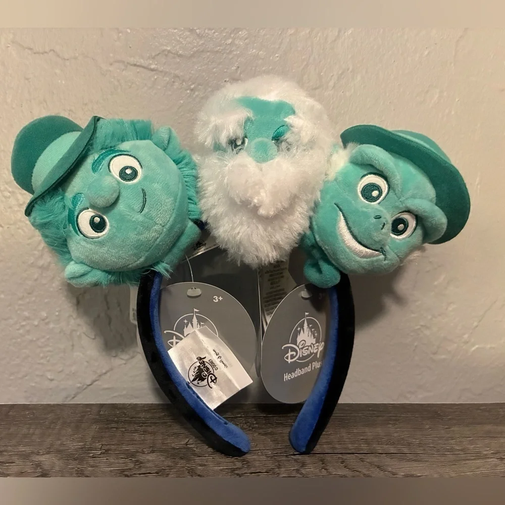 Plush Character Headband - Blue and White